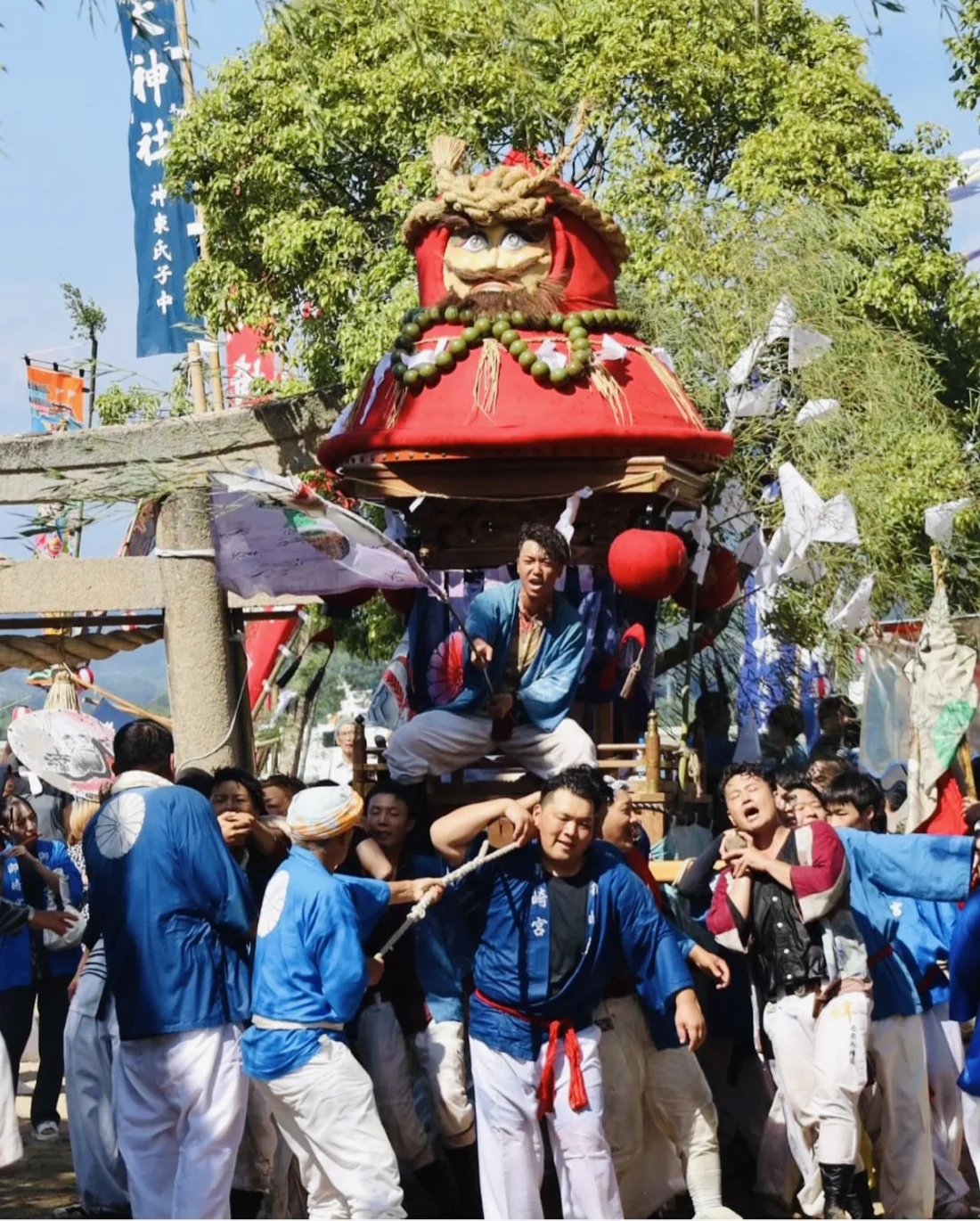 神島天神祭 宮周り