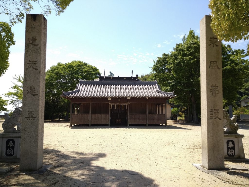 神島天神社の外観